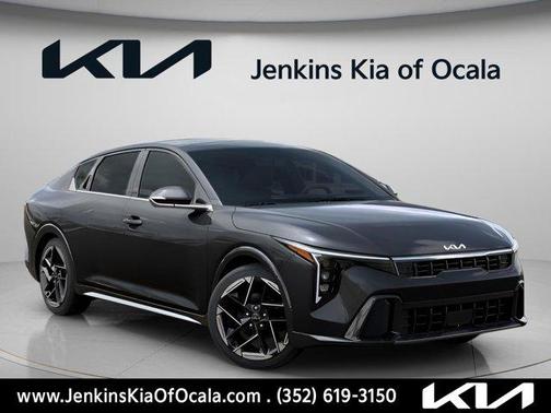 Gray 2026 Kia K4 GT-LINE