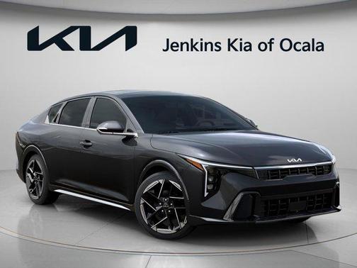 Gray 2026 Kia K4 GT-LINE