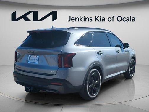 Steel Gray 2026 Kia Sorento Hybrid X-LINE SX PRESTIGE