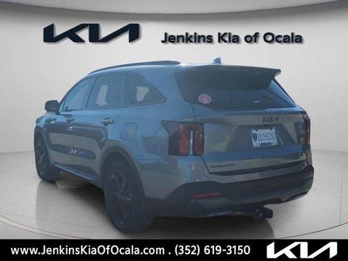 Steel Gray 2026 Kia Sorento Hybrid X-LINE SX PRESTIGE