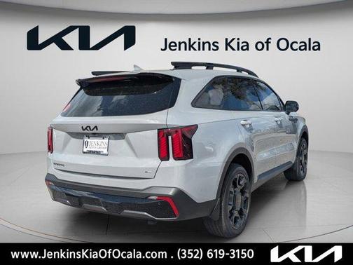 Wolf Gray 2026 Kia Sorento X-Line SX