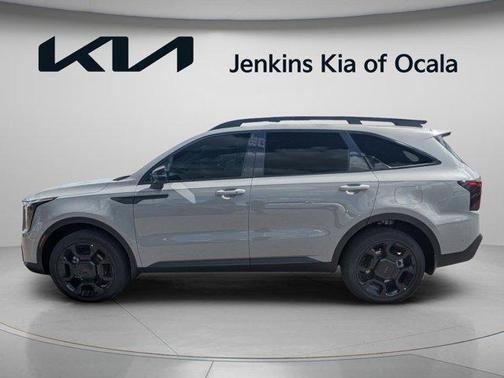 Wolf Gray 2026 Kia Sorento X-Line SX