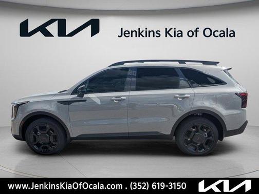Wolf Gray 2026 Kia Sorento X-Line SX