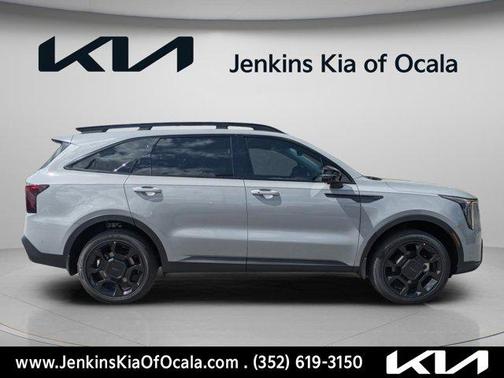 Wolf Gray 2026 Kia Sorento X-Line SX