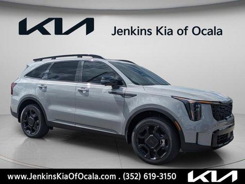 Wolf Gray 2026 Kia Sorento X-Line SX