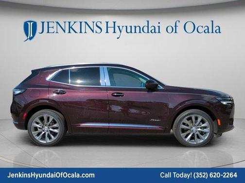 Rich Garnet Metallic 2021 Buick Envision Avenir