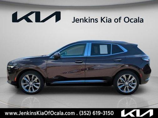 Rich Garnet Metallic 2021 Buick Envision Avenir