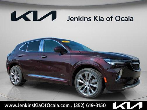 Rich Garnet Metallic 2021 Buick Envision Avenir