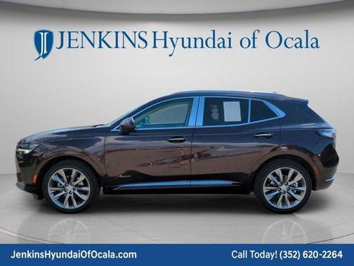 Rich Garnet Metallic 2021 Buick Envision Avenir