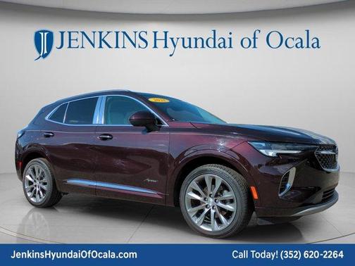 Rich Garnet Metallic 2021 Buick Envision Avenir