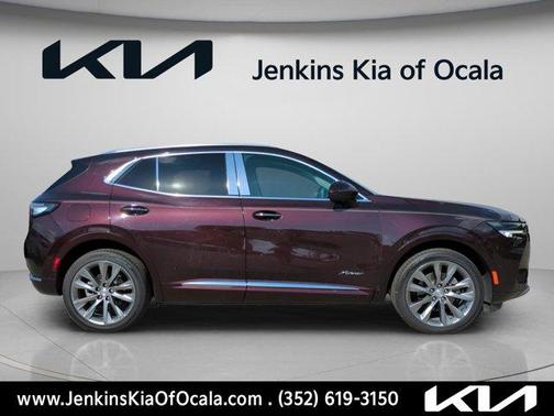 Rich Garnet Metallic 2021 Buick Envision Avenir