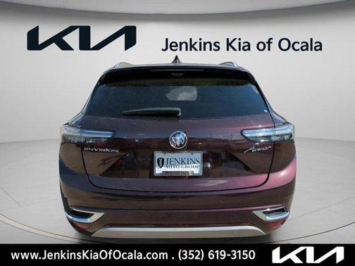 Rich Garnet Metallic 2021 Buick Envision Avenir