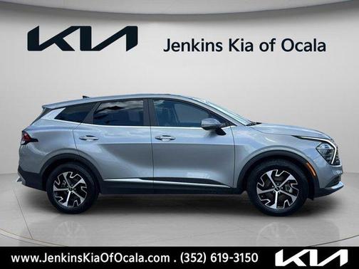 Steel Gray 2024 Kia Sportage EX