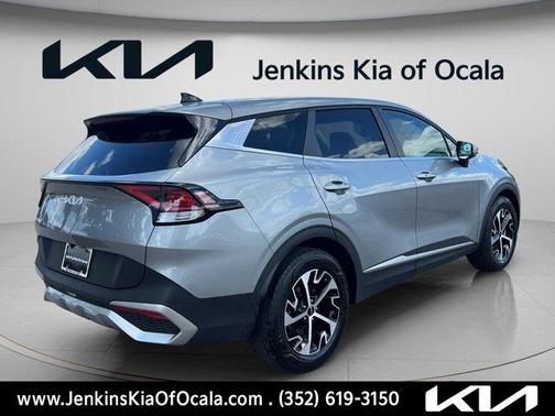Steel Gray 2024 Kia Sportage EX