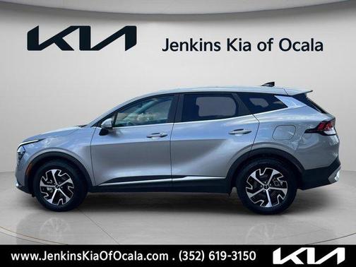Steel Gray 2024 Kia Sportage EX
