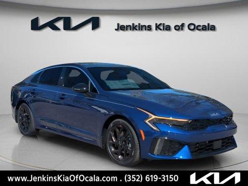 Blue 2026 Kia K5 GT-Line