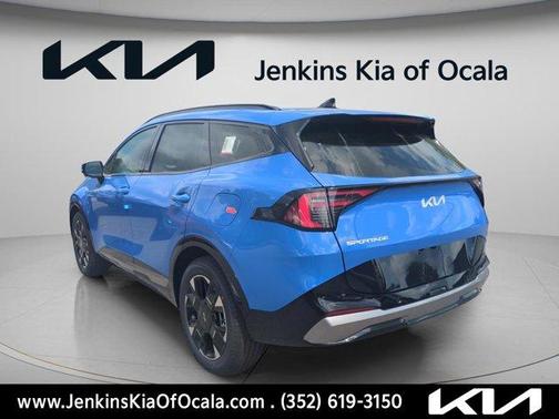 Blue 2026 Kia Sportage SX-Prestige