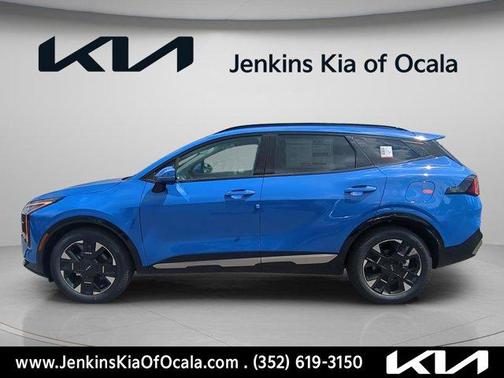 Blue 2026 Kia Sportage SX-Prestige
