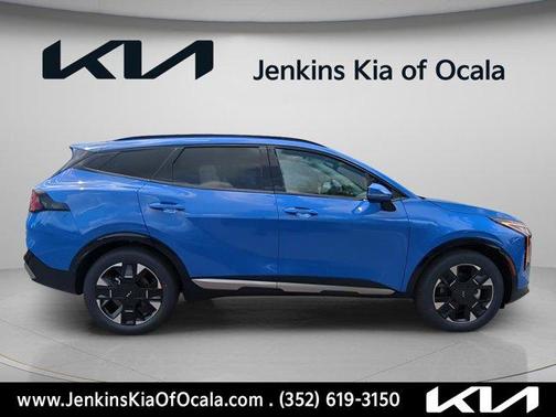 Blue 2026 Kia Sportage SX-Prestige
