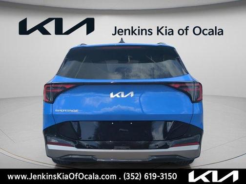 Blue 2026 Kia Sportage SX-Prestige