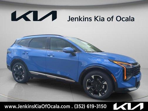 Blue 2026 Kia Sportage SX-Prestige