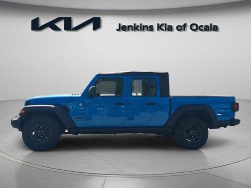 Hydro Blue Pearlcoat 2021 Jeep Gladiator Sport