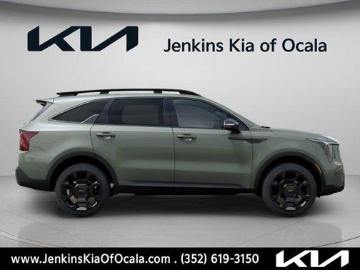 Jungle Green 2026 Kia Sorento X-Line SX Prestige