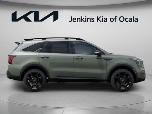 Jungle Green 2026 Kia Sorento X-Line SX Prestige