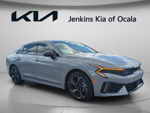 Wolf Gray 2026 Kia K5 GT-Line