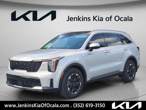 Ivory Silver 2026 Kia Sorento S