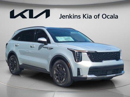 Ivory Silver 2026 Kia Sorento S