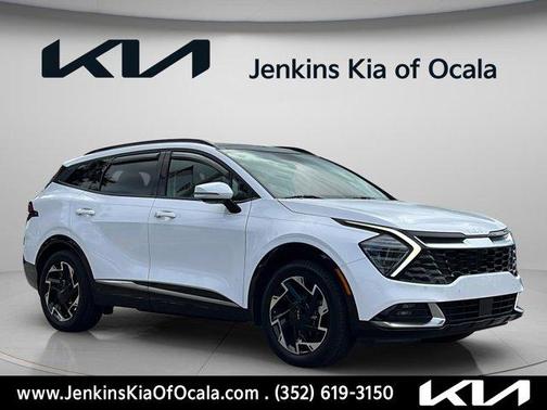 Glacial White Pearl 2024 Kia Sportage SX-Prestige