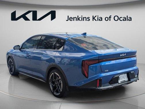 Wave Blue 2026 Kia K4 GT-LINE