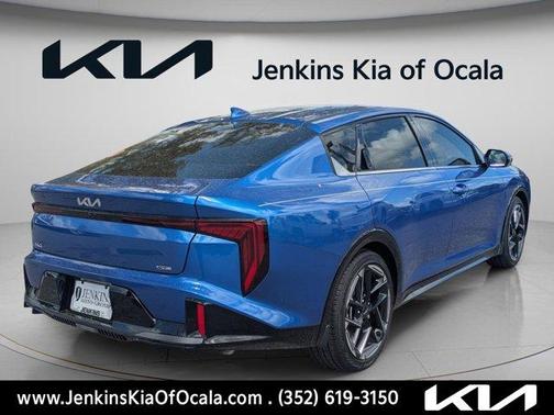 Wave Blue 2026 Kia K4 GT-LINE