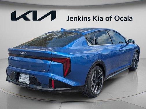 Wave Blue 2026 Kia K4 GT-LINE