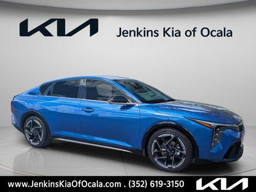 Wave Blue 2026 Kia K4 GT-LINE