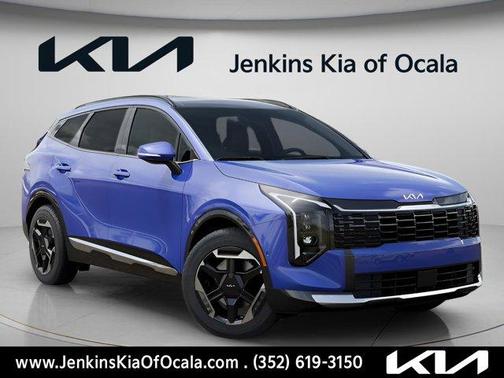 Blue 2026 Kia Sportage SX
