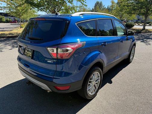 Lightning Blue 2017 Ford Escape Titanium