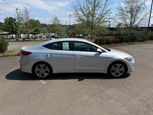Molten Silver 2018 Hyundai ELANTRA Limited