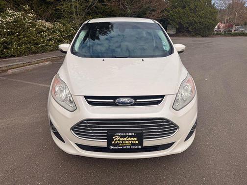 White Platinum Metallic Tri-Coat 2014 Ford C-Max Energi SEL