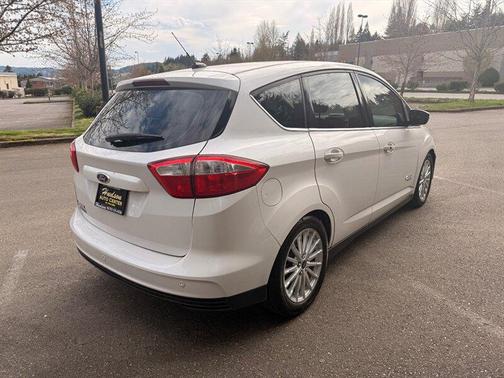 White Platinum Metallic Tri-Coat 2014 Ford C-Max Energi SEL