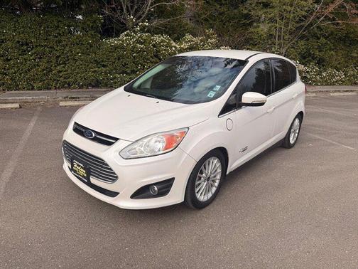 White Platinum Metallic Tri-Coat 2014 Ford C-Max Energi SEL
