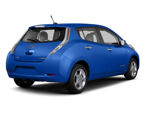 Glacier White 2013 Nissan Leaf SL