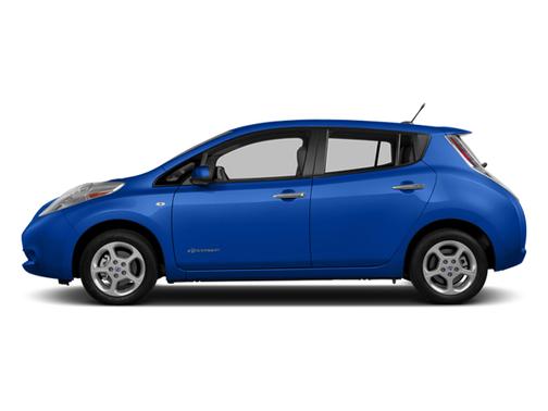 Glacier White 2013 Nissan Leaf SL