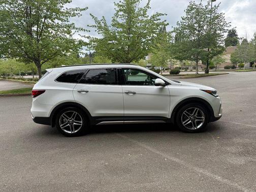 Monaco White 2017 Hyundai SANTA FE Limited Ultimate