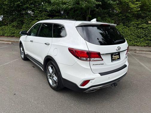 Monaco White 2017 Hyundai SANTA FE Limited Ultimate