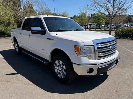 Oxford White 2013 Ford F-150 Lariat