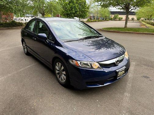Royal Blue Pearl 2009 Honda Civic EX