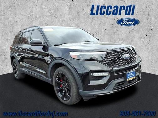 AGATE BLACK METALLIC 2023 Ford Explorer ST