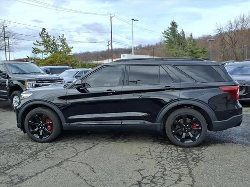 AGATE BLACK METALLIC 2023 Ford Explorer ST